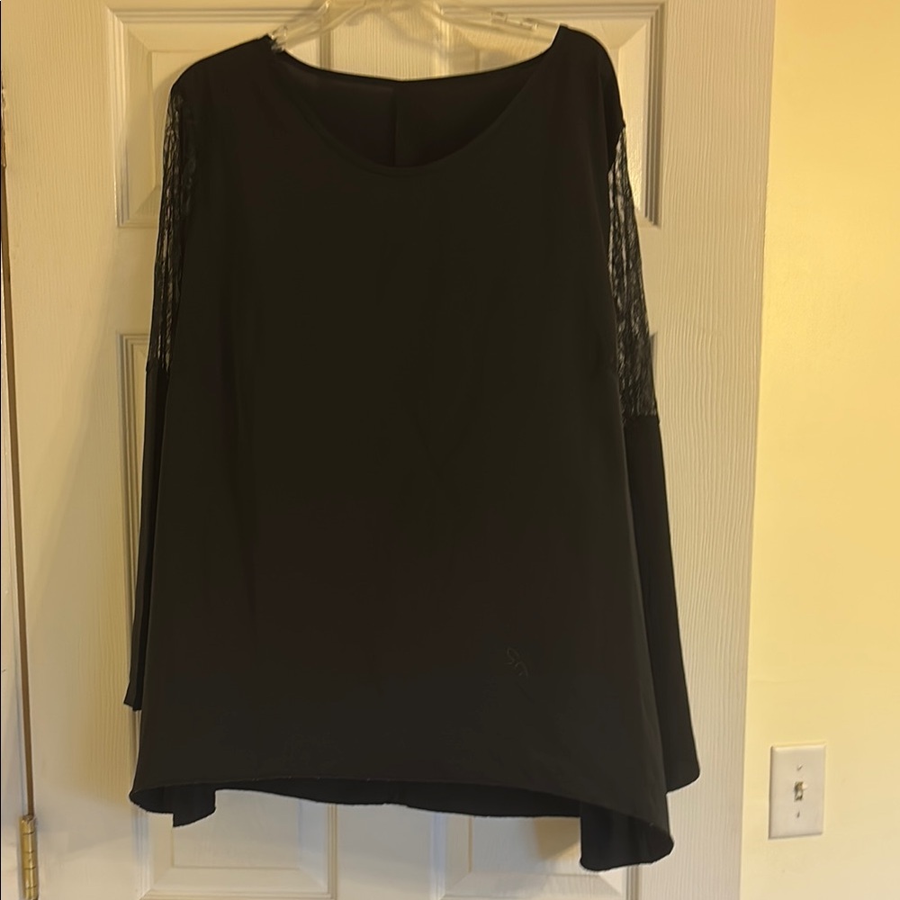 Elegant Black Women's Top